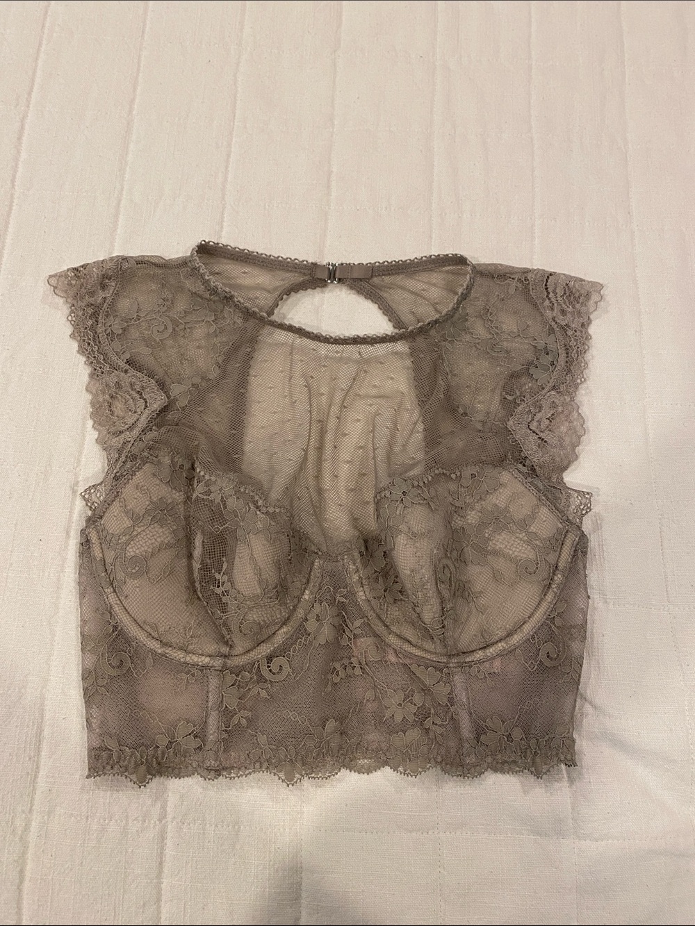 Victoria’s Secret Dream Angels Lace Bustier.